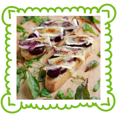 Beetroot-Melted-Brie-on-toast