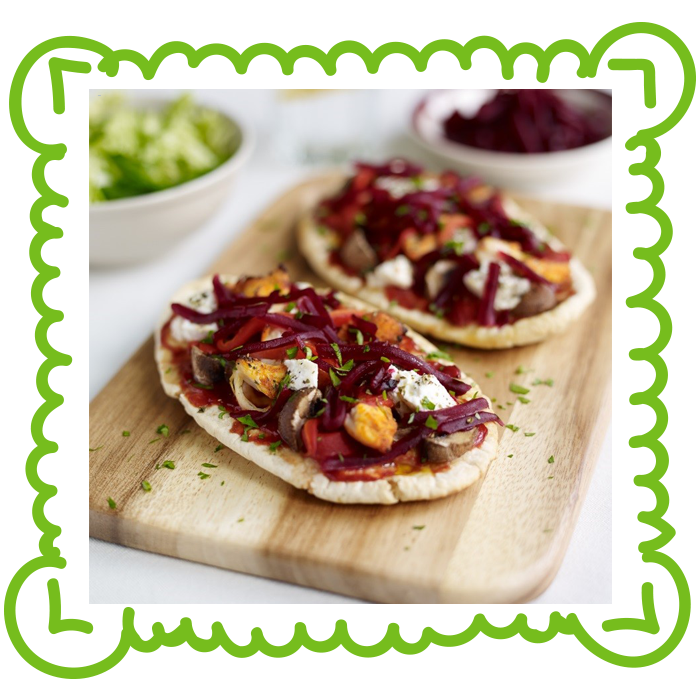 Cheesy-Beetroot-Pizza